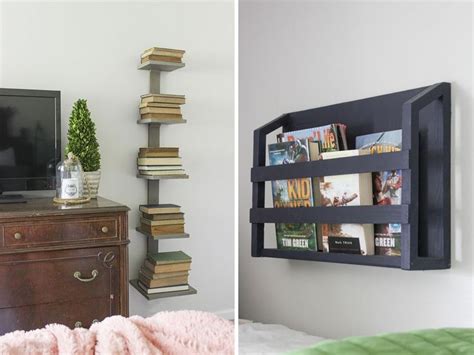 Wall Mounted Bookshelf Ideas For Extra Storage In A Small Space