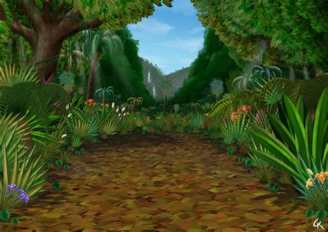 Jungle By Frowg101 On Deviantart Jungle Scene Jungle Wall Mural