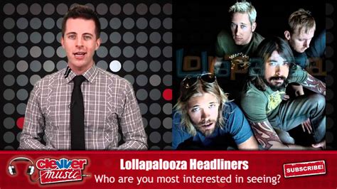 Lollapalooza Announces Eminem Muse And Foo Fighters As Headliners Youtube