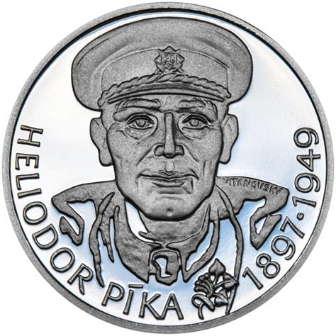 Heliodor píka has not shared about heliodor píka's parent's name. Heliodor Píka - stříbro 28 mm