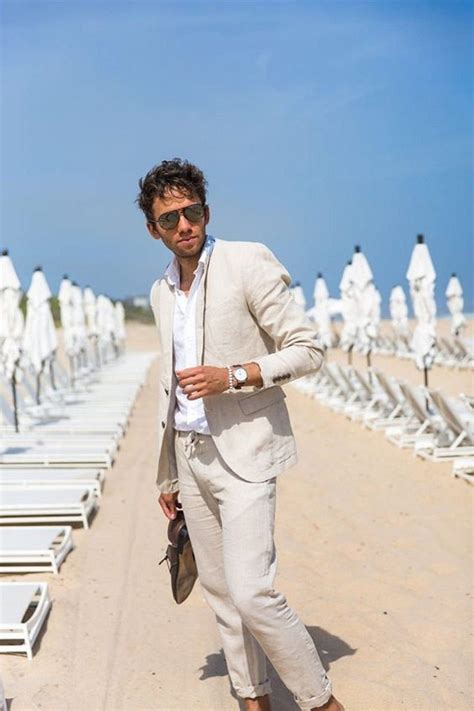 Mens Linen Suits For Wedding On The Beach Lamont Kearney