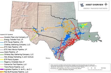 Houston Pipe Line Company Lp Texas Pipeline Map Printable Maps