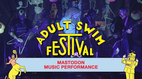 mastodon ofrecen gratis el vídeo de su concierto en el adult swim festival 2020 rock
