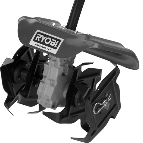 Steel tines for easy tilling. Ryobi RYTIL66 Expand-It Universal Cultivator String ...
