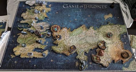 Aquarius lord of the rings jigsaw puzzle saga (3000 pieces). 4d lord of the rings puzzle.
