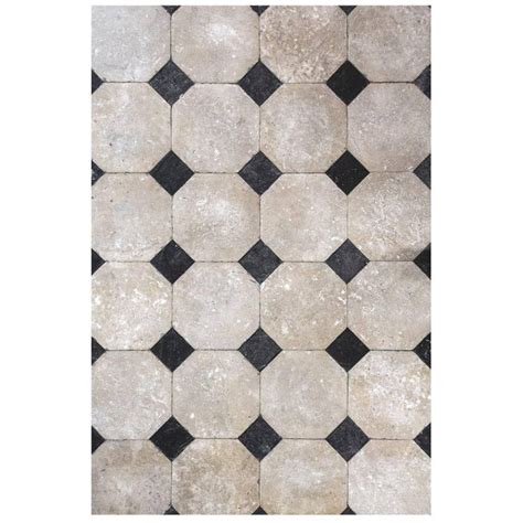 French Octagonal Limestone Flooring For Sale At 1stdibs Terracotta