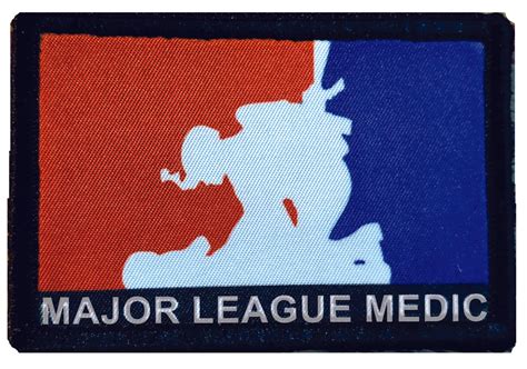 Major League Medic Morale Patch Custom Velcro Morale Patches