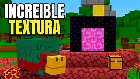 La Mejor Textura Para Minecraft Bedrock Youtube