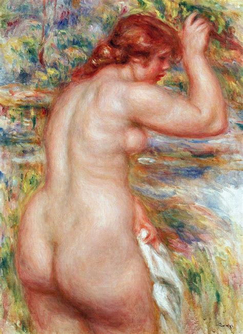 Pierre Auguste Renoir Nude In A Landscape At Barne Flickr