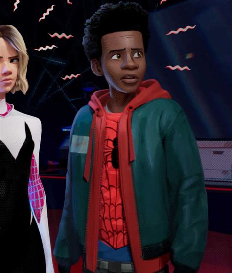 The design can be rescaled, it's designed with a standard 22/23 inches head circumference size. Miles Morales Jacket | Spider-Man Into The Spider Verse ...