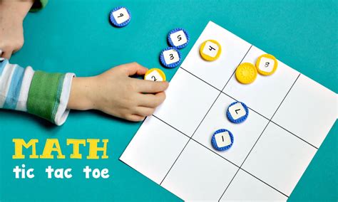 Tic Tac Toe Math Game