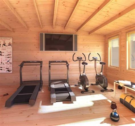 Log Cabin Gym Creating A Gym In Your Log Cabin Blog