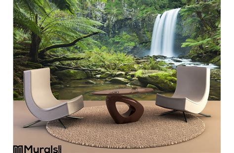 Rainforest Waterfalls Hopetoun Falls Victoria Australia Wall Mural