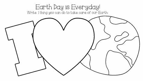 worksheets on earth day