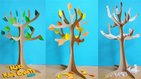 How To Make A 3d Tree Out Of Paper