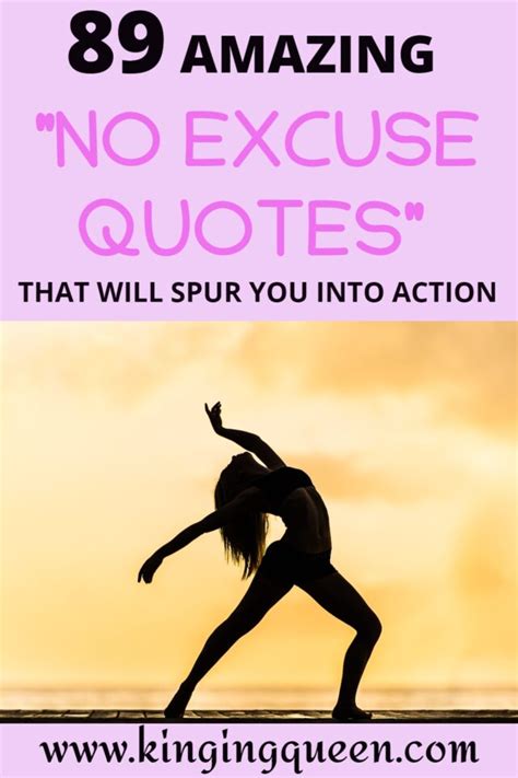 82 Motivational No Excuse Quotes Stop Making Excuses And Get Sh T Done