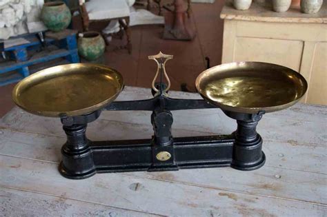 Antique French Balance Scale At 1stdibs