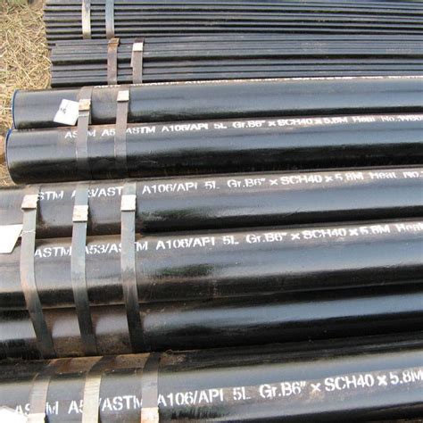 Astm A53 A106 Seamless Pipe Hunan Great Steel Pipe Co Ltd