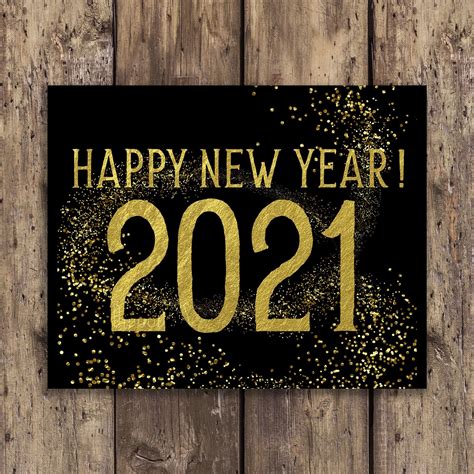 Happy New Year 2021 Printable Printable Word Searches