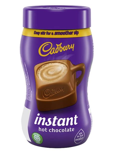 Cadbury Instant Hot Chocolate Jar 12x400g British Hot Chocolate