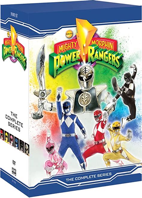 Mighty Morphin Power Rangers The Complete Series Dvd Amy Jo
