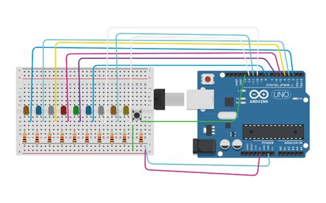 Circuit Design Arduino 5 Tinkercad