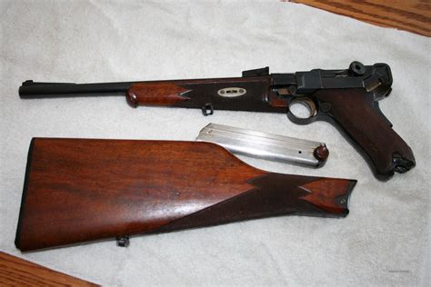 1902 Dwm Luger Carbine 30 Caliber W For Sale At