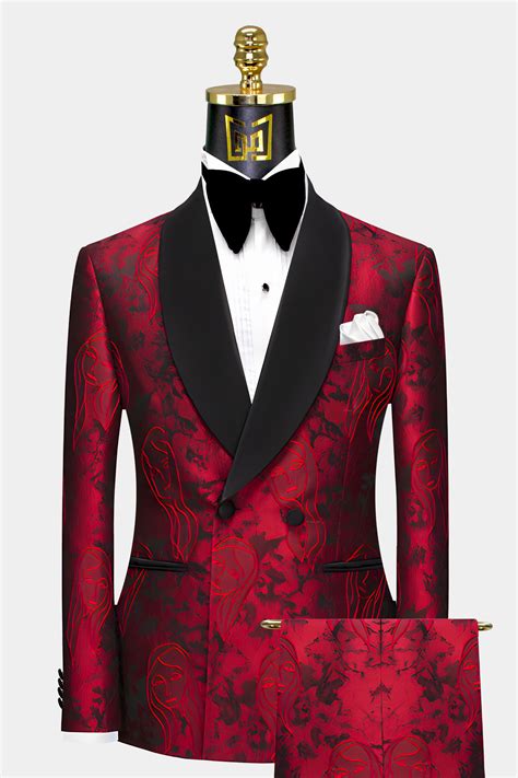 Free Delivery And Returns Get The Best Choice Mens Suits Red Stain