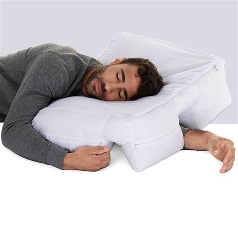 Wife Pillow Side Sleeper Pillow With Arm Hole Husband Pillow