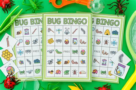 Bug Bingo Free Printables The Best Ideas For Kids