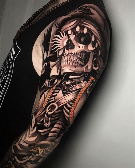 Skeleton Sleeve Best Sleeve Tattoos Tattoo Sleeve Men Skull Sleeve