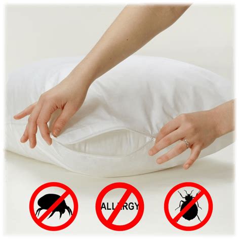 Morningsave 4 Pack Allersoft 100 Cotton Allergy And Bed Bug Pillow