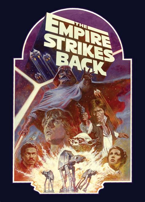 The Empire Strikes Back Poster By Star Wars Displate