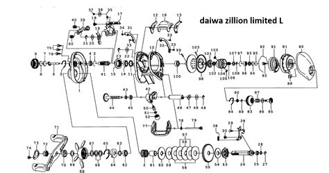 Daiwa Td Zillion Schematics Include Td Zillion Hlc Td