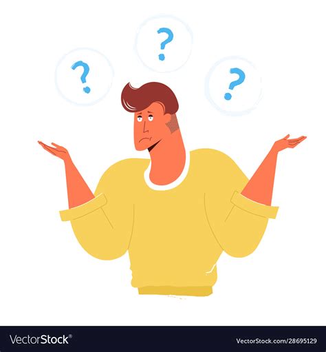 I Dont Know Royalty Free Vector Image Vectorstock
