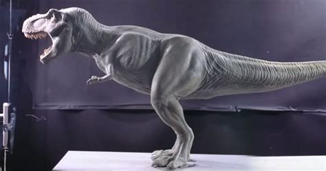 Jurassic Park T Rex Sculpting A Full Size Dinosaur Stan Winston