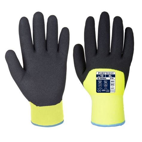 Portwest Nitrile Handling Yellow Gloves A330ye Uk