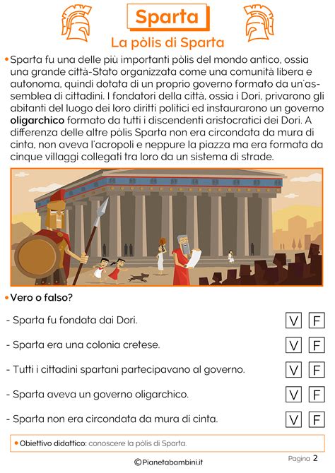 Durante la prima olimpiade, ci fu una sola gara, lo stadion, ovvero, una corsa di circa 192 metri. Sparta: Schede Didattiche per la Scuola Primaria | Schede ...