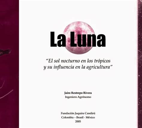 Saúde No Solo La Luna Livro De Jairo Restrepo Rivera
