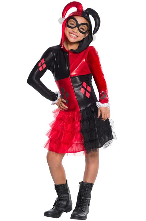 Dc Comics Harley Quinn Child Costume