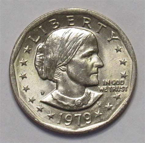 Anthony was a pioneer crusader for women's suffrage in the united states. 1979 P Susan B Anthony Dollar in BU condition: Narrow Rim ...