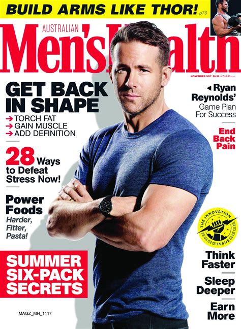 Mens Health Magazine Cover Magazines Photo 42654599 Fanpop