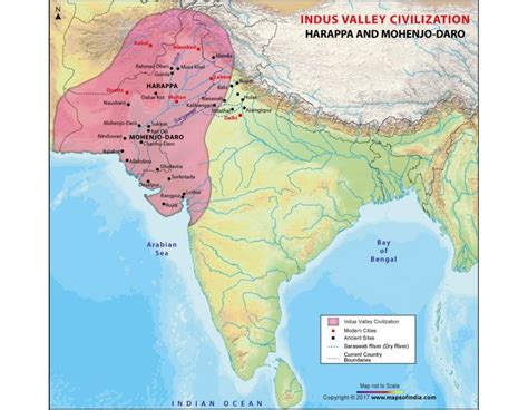 Harappan Civilization Map