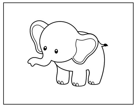 Dibujos De Elefantes Para Imprimir Sexiz Pix