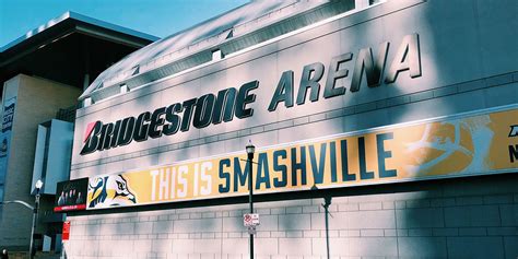 Nhl Arena Bucket List Nashville Predators At Bridgestone Arena