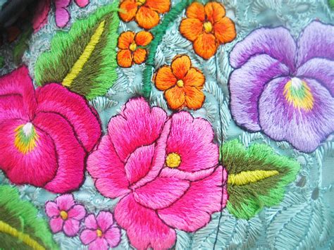 flower embroidery designs mexican embroidery embroidery roses