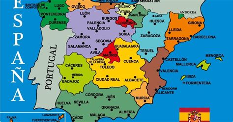 Mapas Políticos De España Y Europa