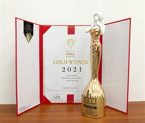 Sztu Academics Win Gold Prize At Muse Design Awards Shenzhen Technology University