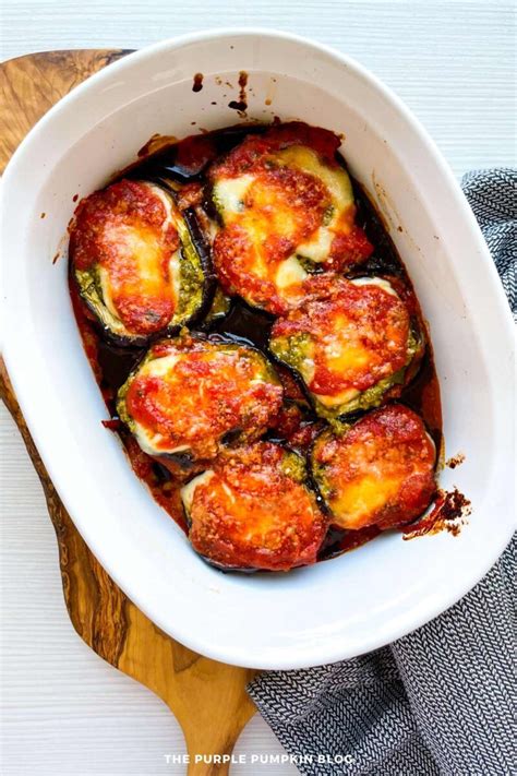 Baked Eggplant Pesto Stacks Recipe Quick And Easy Dinner Option