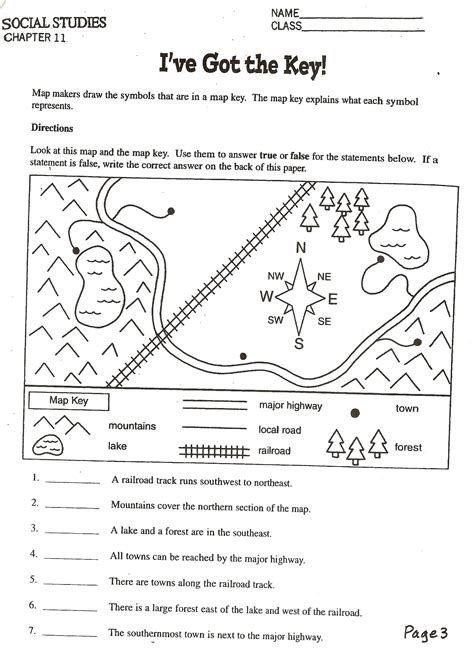 This is the first worksheet of a set of two. Social Studies Worksheets First Grade Free Printable ...